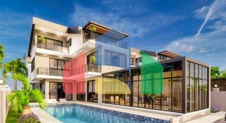 Вілли планування 5 + 1 в районі Белек - Анталія