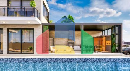 Вілли планування 5 + 1 в районі Белек - Анталія