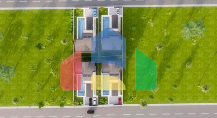 Вілли планування 5 + 1 в районі Белек - Анталія