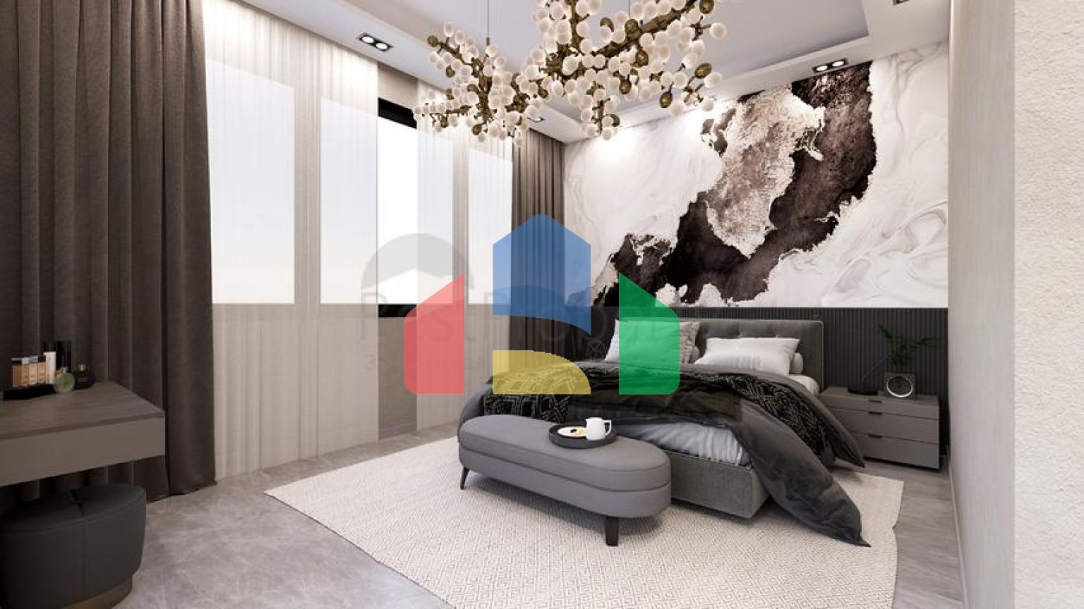 Вілли планування 5 + 1 в районі Белек - Анталія