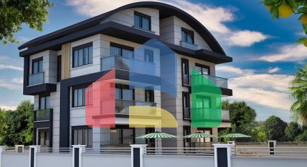 The apartment layout 1+1,3+1 in the Belek - Antalya area