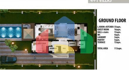 Виллы планировки 3+1 и 4+1 в районе Сиде - Анталия