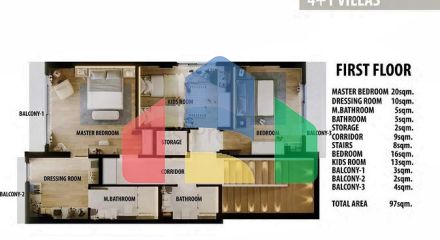 Виллы планировки 3+1 и 4+1 в районе Сиде - Анталия