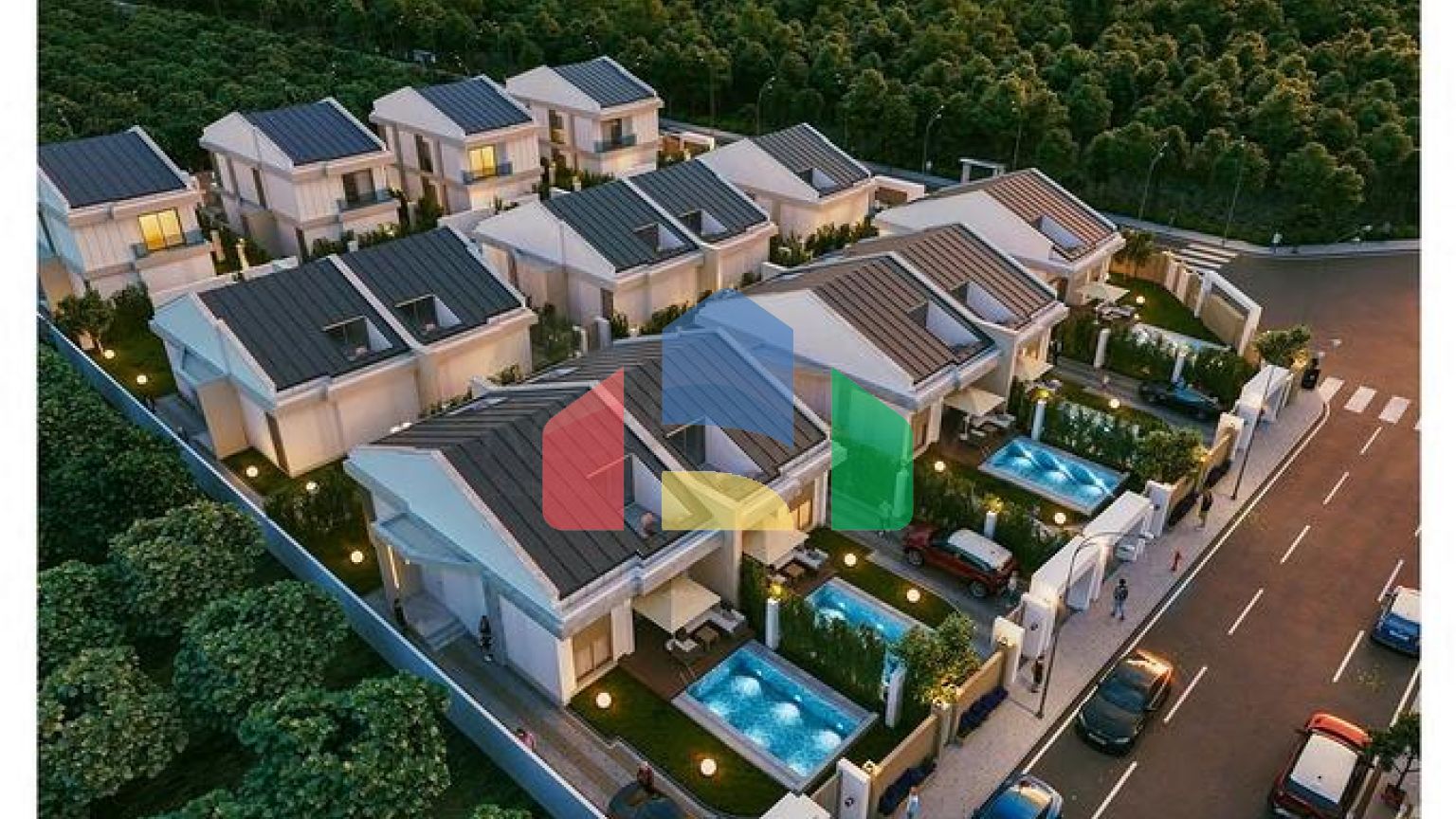 Виллы планировки 3+1 и 4+1 в районе Сиде - Анталия