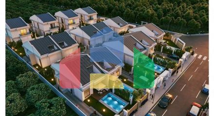 Виллы планировки 3+1 и 4+1 в районе Сиде - Анталия