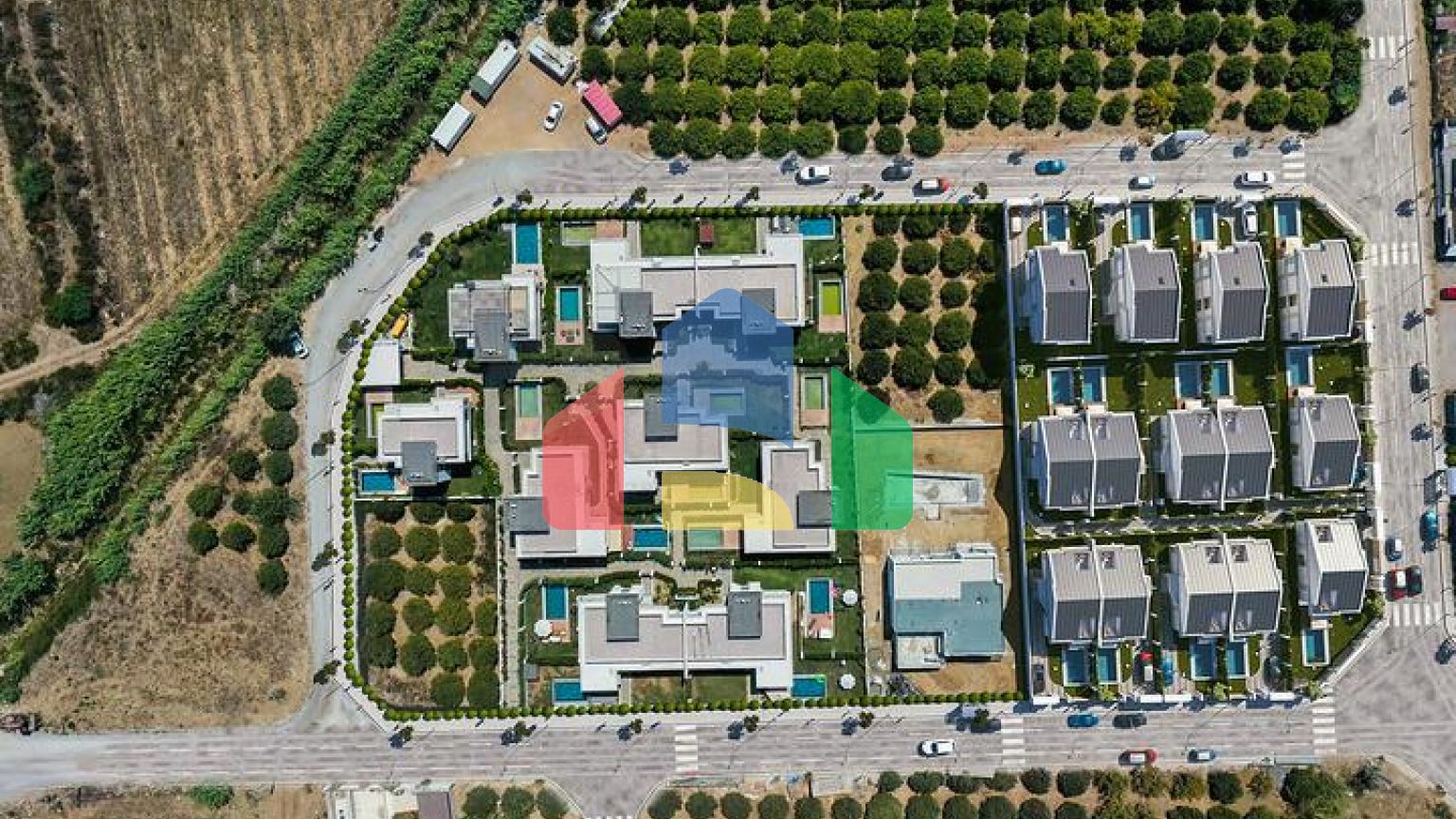 Виллы планировки 3+1 и 4+1 в районе Сиде - Анталия