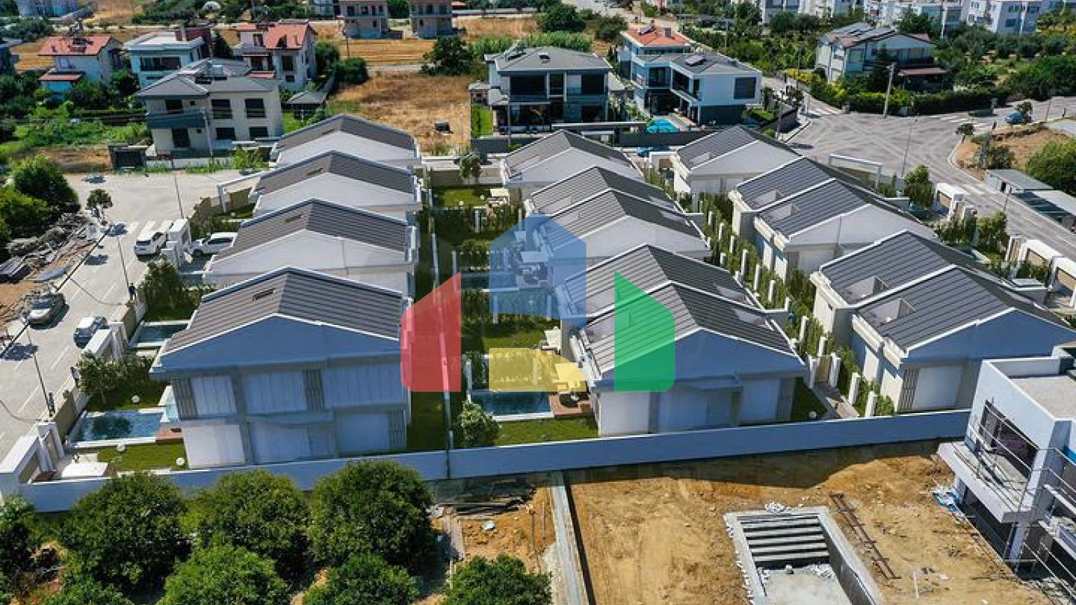 Виллы планировки 3+1 и 4+1 в районе Сиде - Анталия