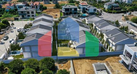 Виллы планировки 3+1 и 4+1 в районе Сиде - Анталия