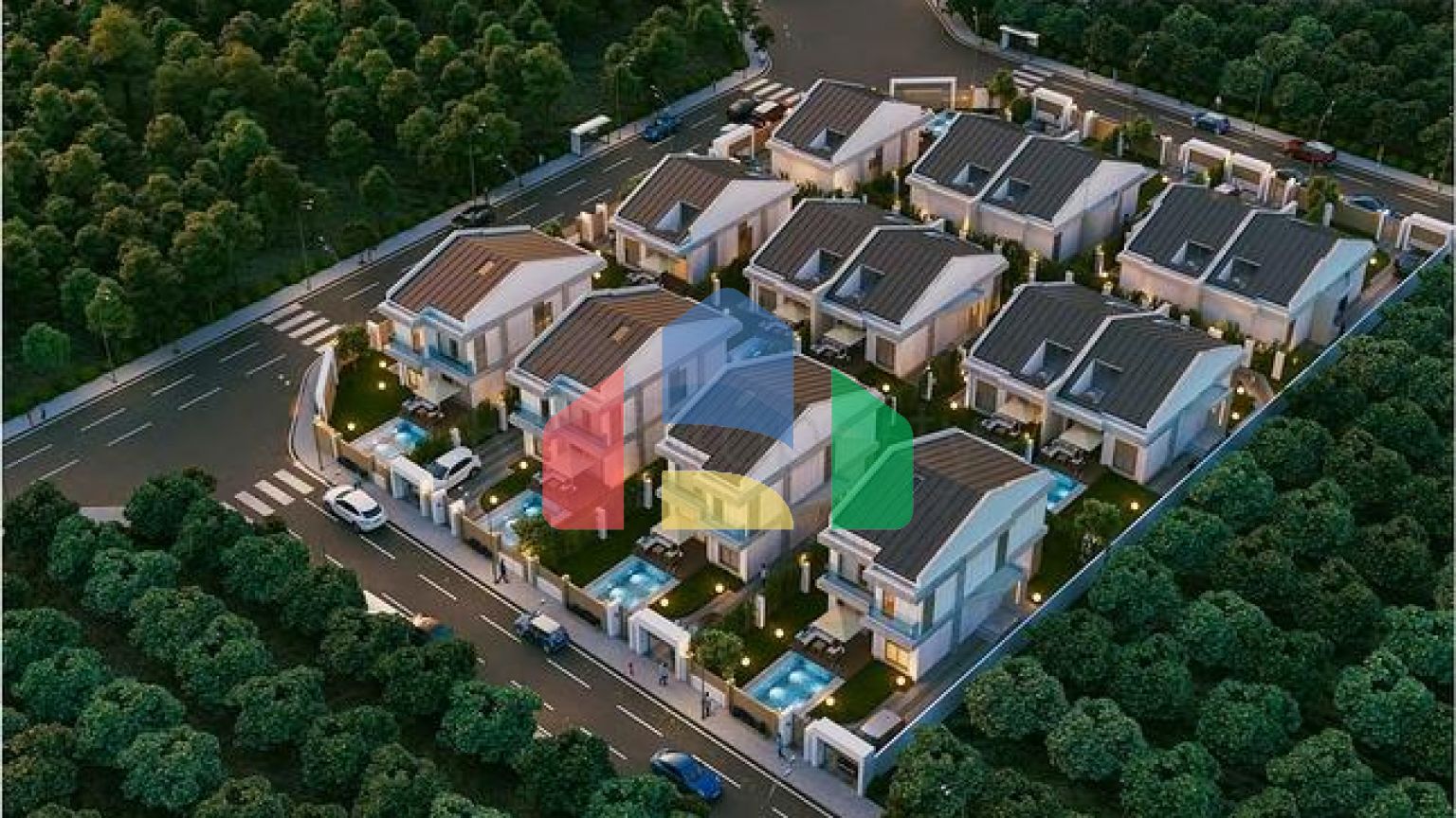 Виллы планировки 3+1 и 4+1 в районе Сиде - Анталия