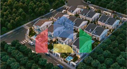 Виллы планировки 3+1 и 4+1 в районе Сиде - Анталия