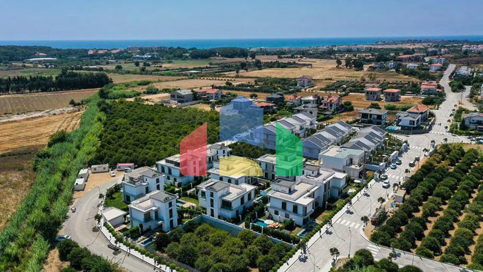 Виллы планировки 3+1 и 4+1 в районе Сиде - Анталия