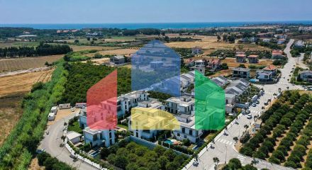 Виллы планировки 3+1 и 4+1 в районе Сиде - Анталия