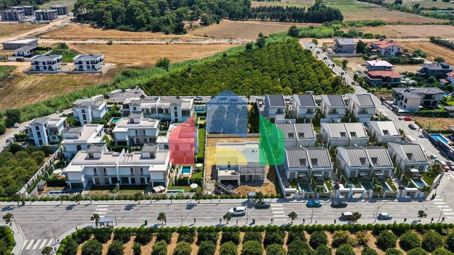 Виллы планировки 3+1 и 4+1 в районе Сиде - Анталия