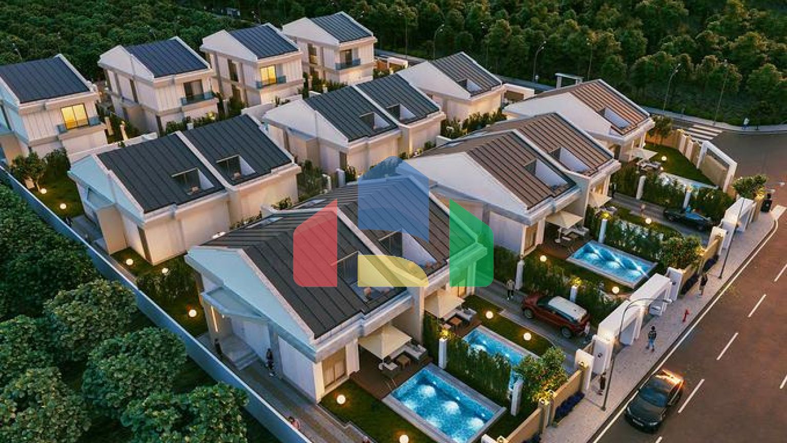 Виллы планировки 3+1 и 4+1 в районе Сиде - Анталия