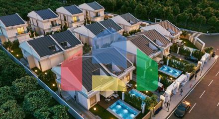 Виллы планировки 3+1 и 4+1 в районе Сиде - Анталия