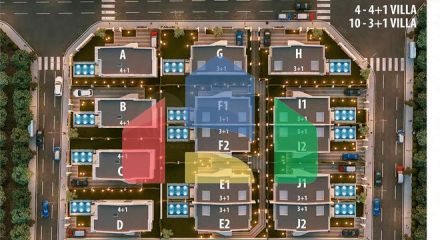 Виллы планировки 3+1 и 4+1 в районе Сиде - Анталия