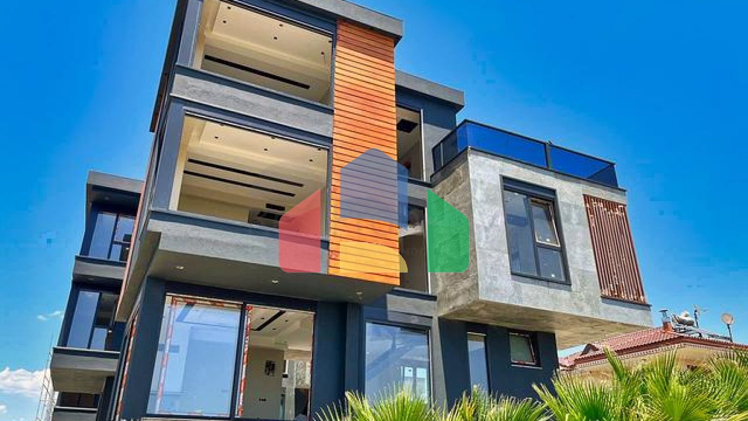 Вілли планування 4 + 1 в районі Сіде - Анталія