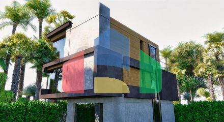 Вілли планування 4 + 1 в районі Сіде - Анталія