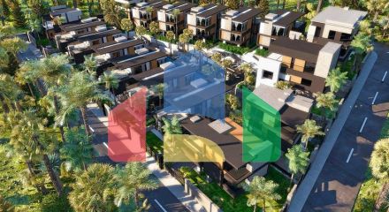 Вілли планування 4 + 1 в районі Сіде - Анталія