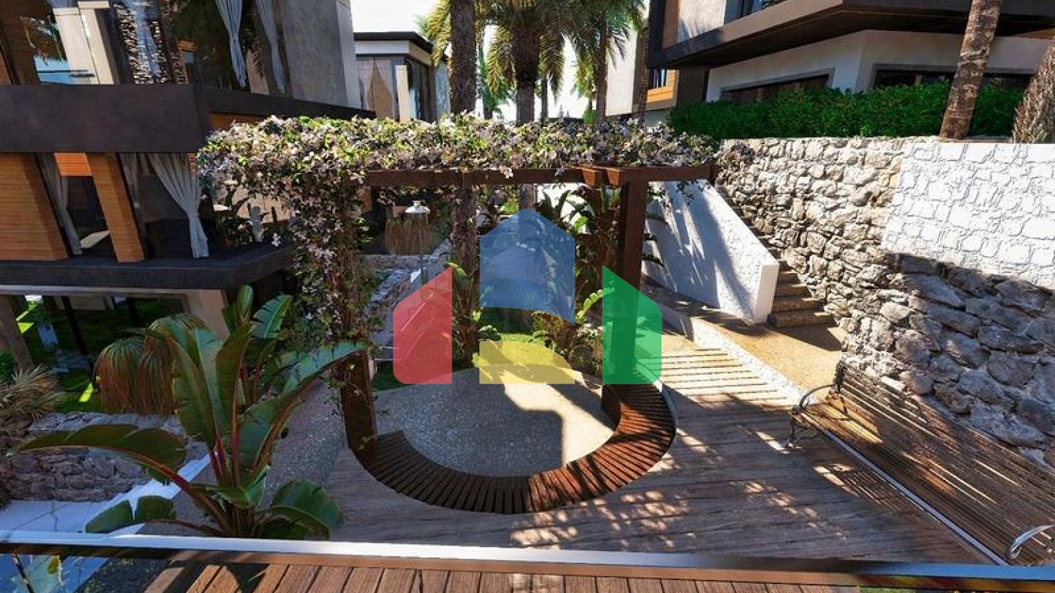 Вілли планування 4 + 1 в районі Сіде - Анталія