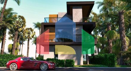 Вілли планування 4 + 1 в районі Сіде - Анталія