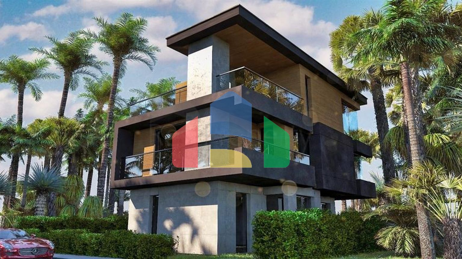 Вілли планування 4 + 1 в районі Сіде - Анталія