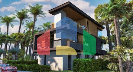 Вілли планування 4 + 1 в районі Сіде - Анталія