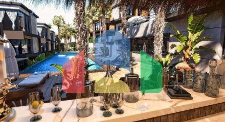 Вілли планування 4 + 1 в районі Сіде - Анталія