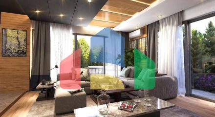 Вілли планування 4 + 1 в районі Сіде - Анталія