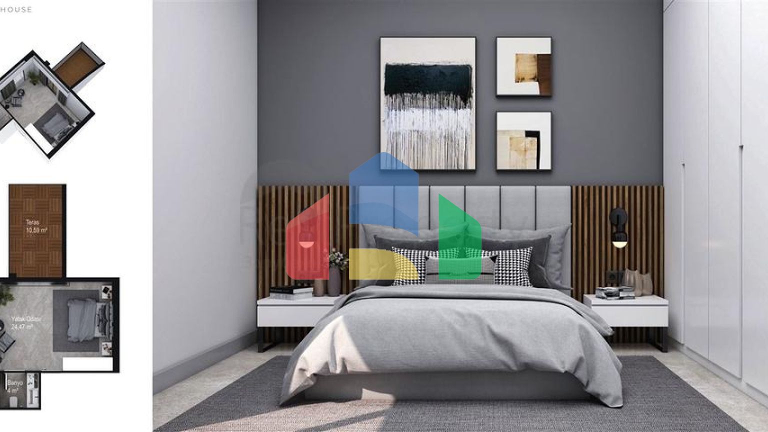 Вілла планування 5 + 1 в районі Сіде - Анталія