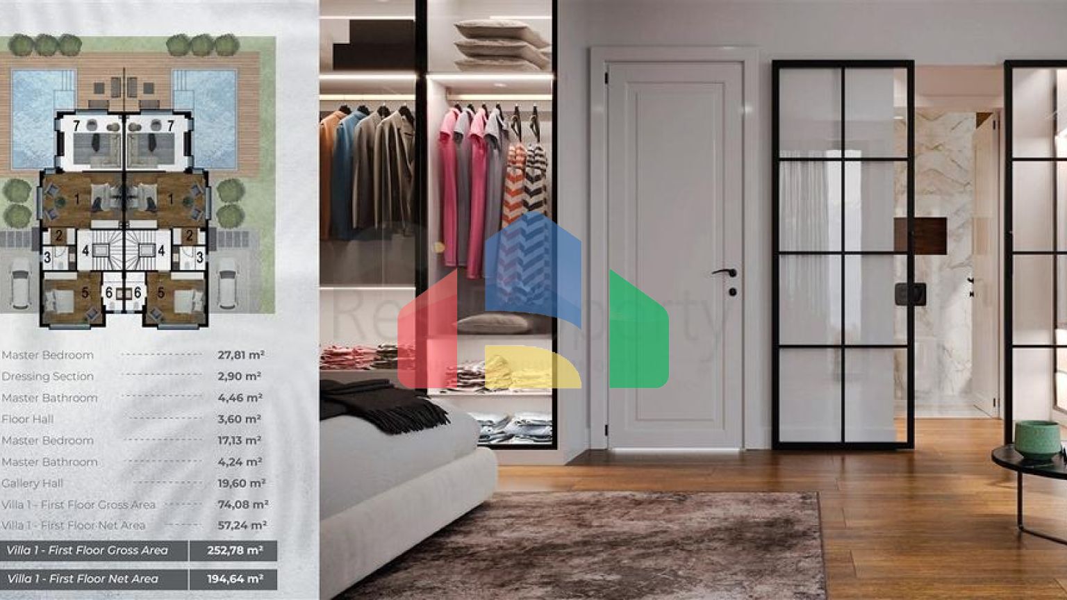 Вілла планування 5 + 1 в районі Сіде - Анталія