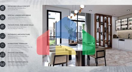 Вілла планування 5 + 1 в районі Сіде - Анталія