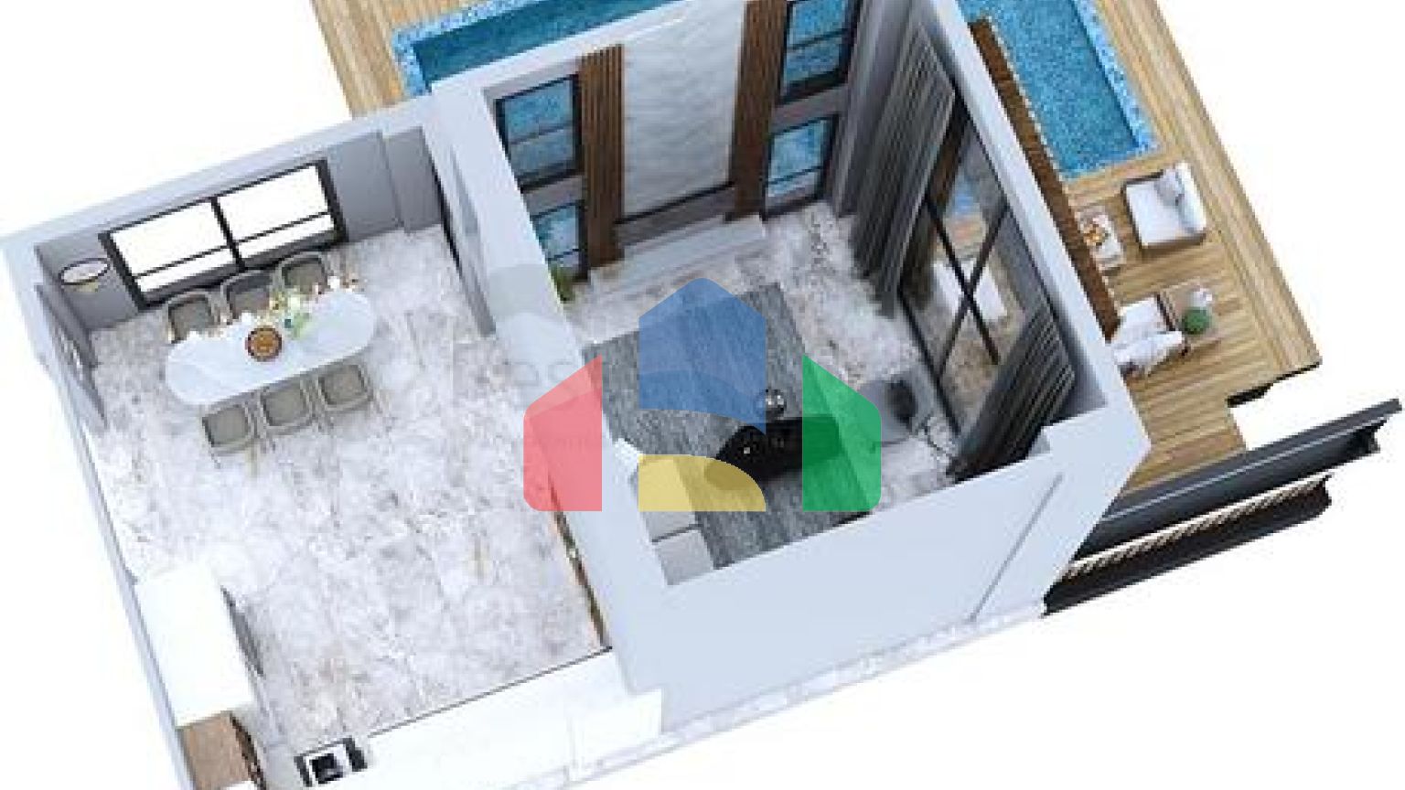 Вілла планування 5 + 1 в районі Сіде - Анталія