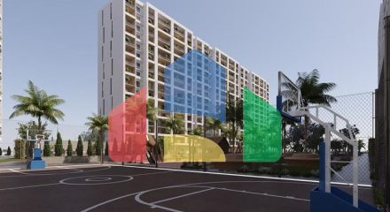 Масштабный жилой комплекс на стадии строительства в районе Арпачбахшиш