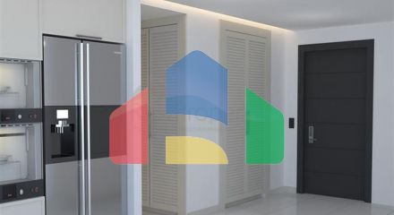 Apartments in a premium segment complex under construction, 150 meters from the sea