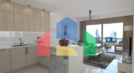 Apartments in a premium segment complex under construction, 150 meters from the sea