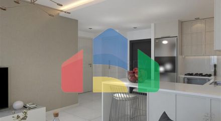 Apartments in a premium segment complex under construction, 150 meters from the sea