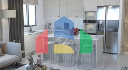Apartments in a premium segment complex under construction, 150 meters from the sea