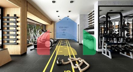 Квартира планировки 2+1 в районе Фетхие