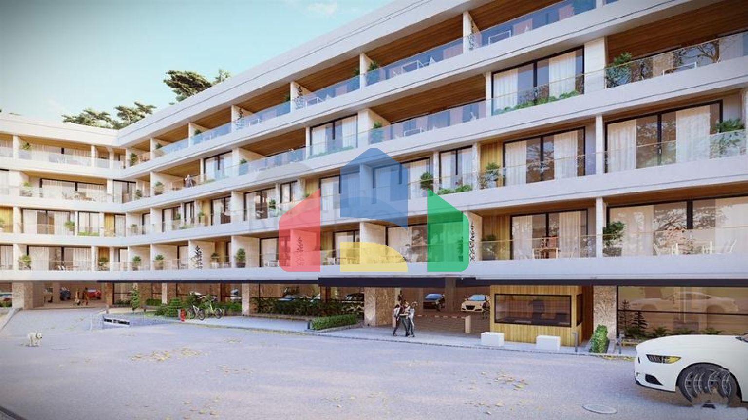 Квартира планировки 2+1 в районе Фетхие