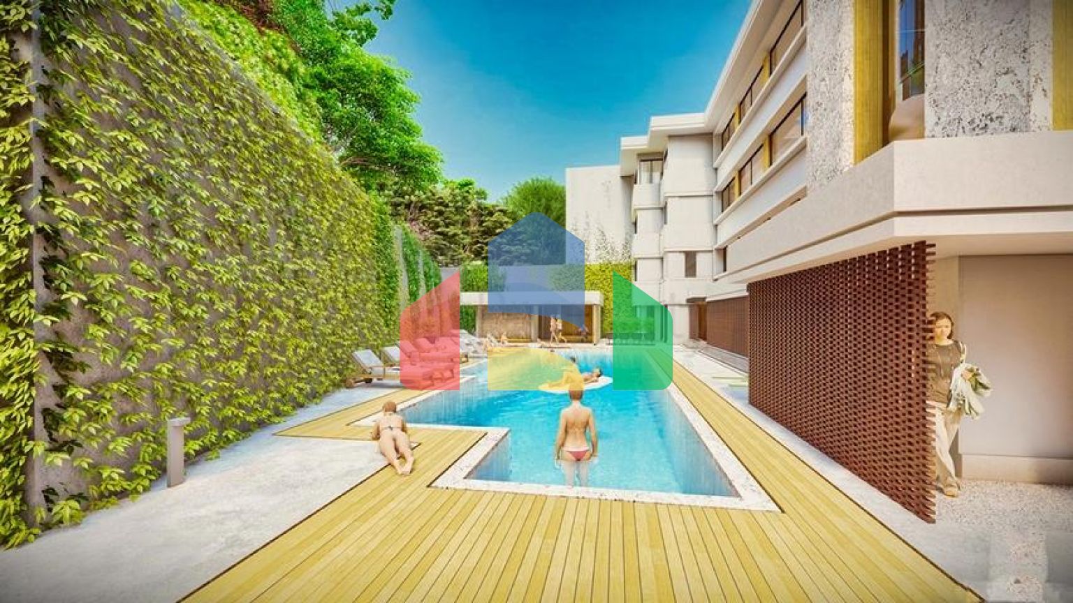 Квартира планировки 2+1 в районе Фетхие