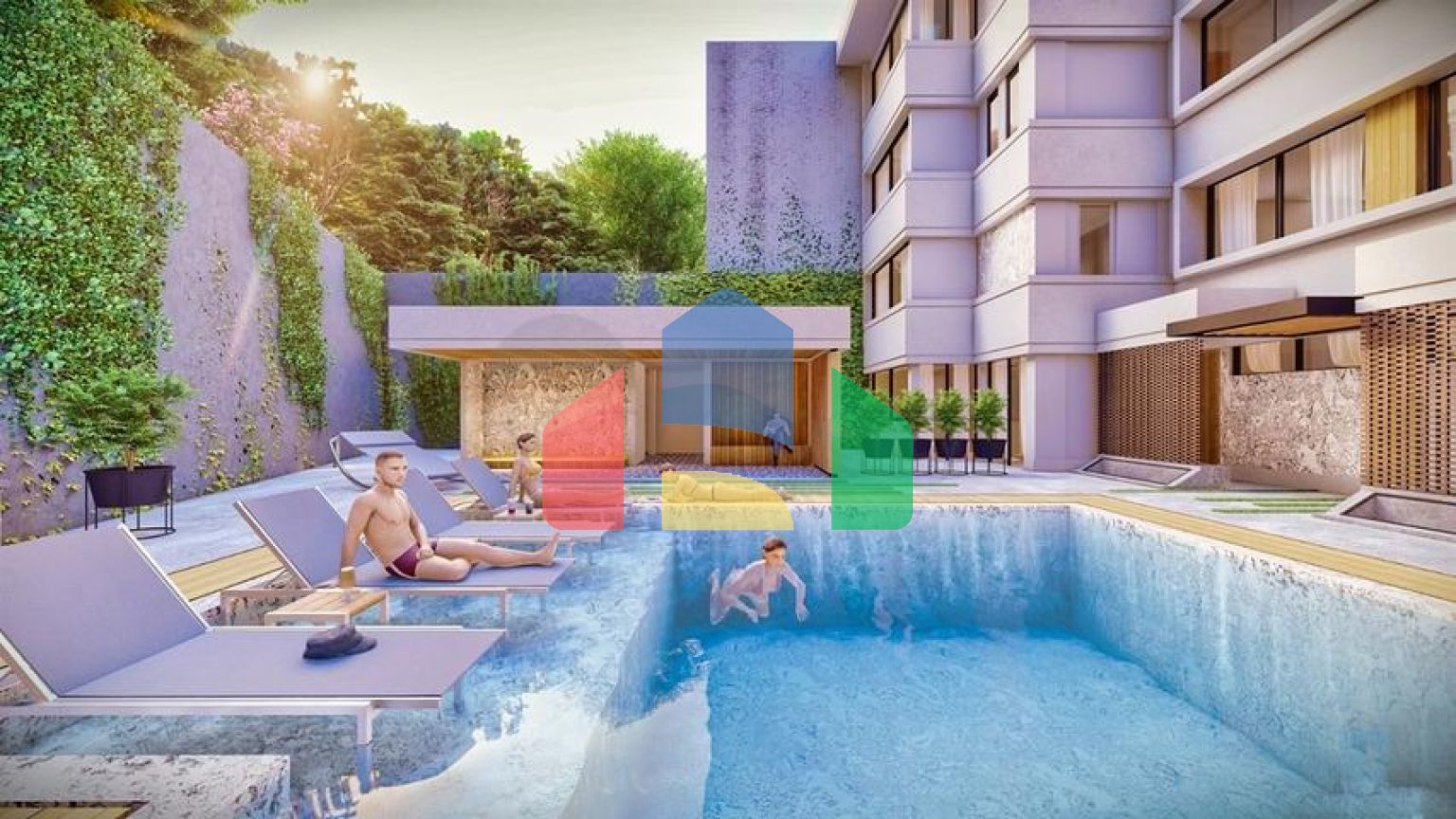 Квартира планировки 2+1 в районе Фетхие