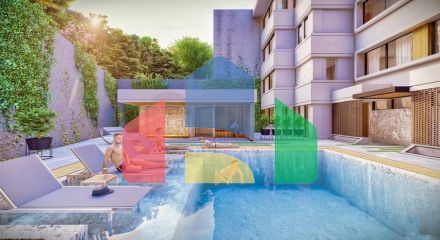 Квартира планировки 2+1 в районе Фетхие