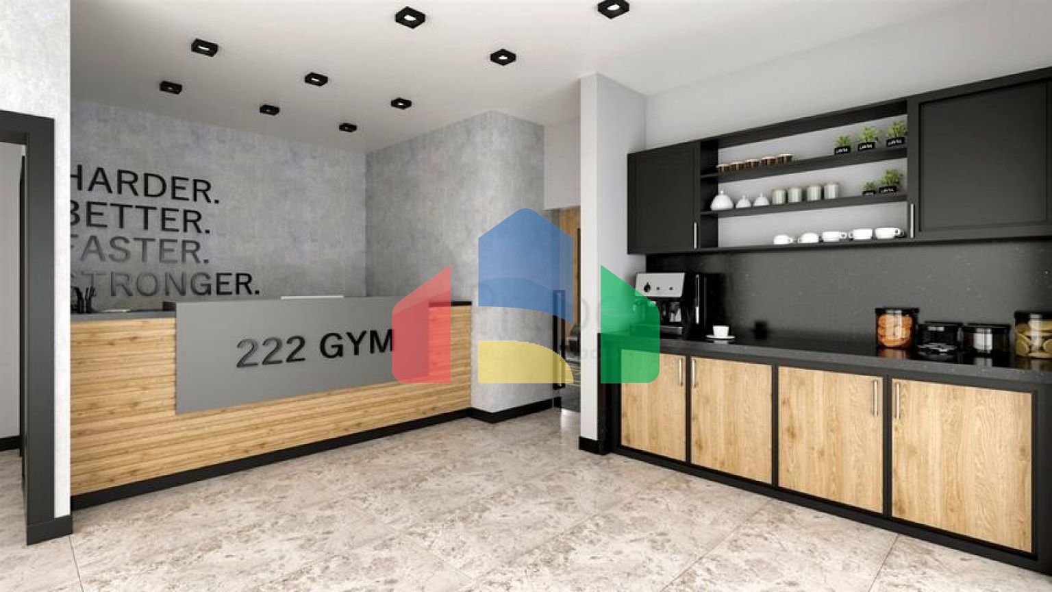 Квартира планировки 2+1 в районе Фетхие