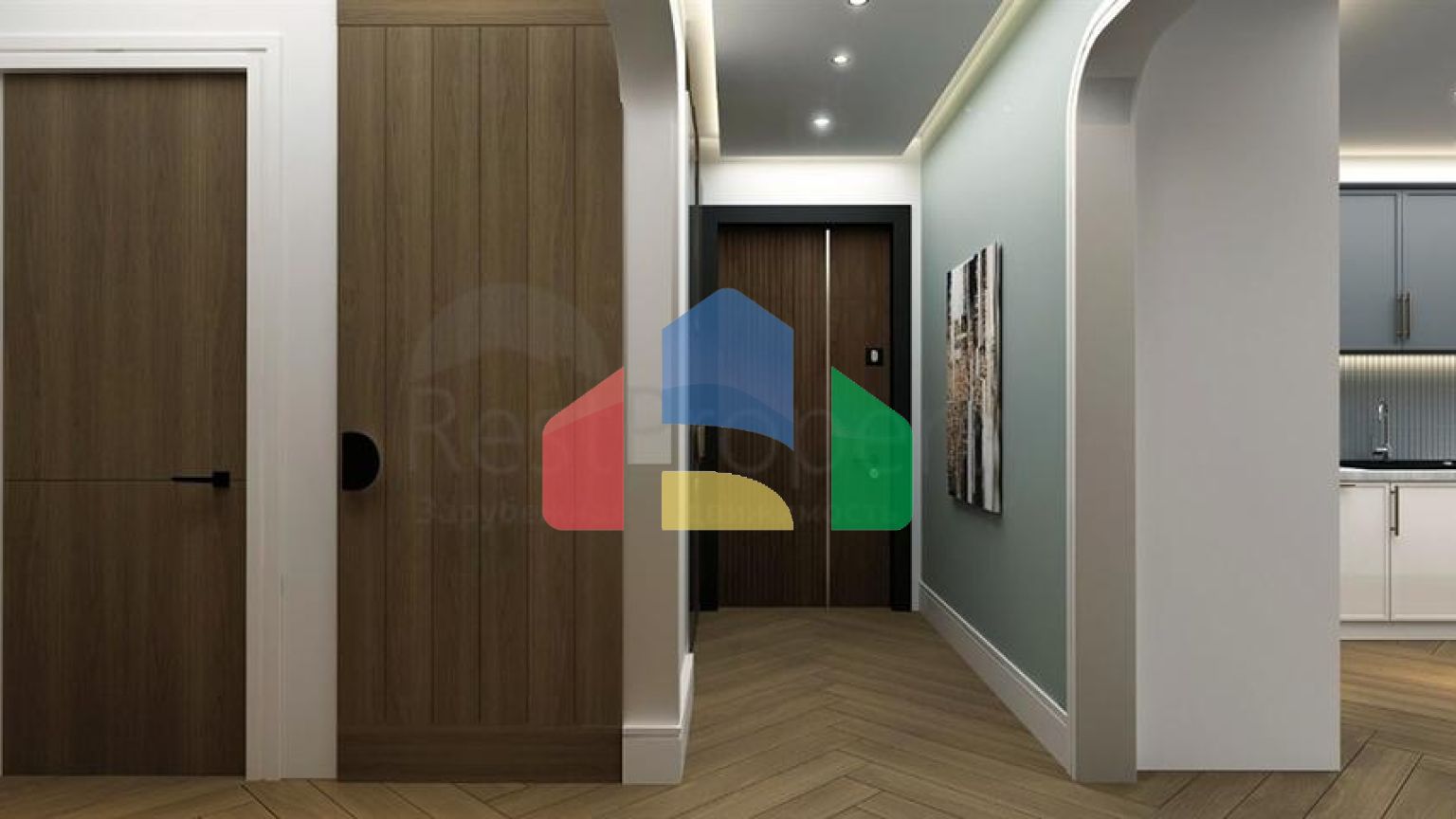 Квартира планировки 2+1 в районе Фетхие