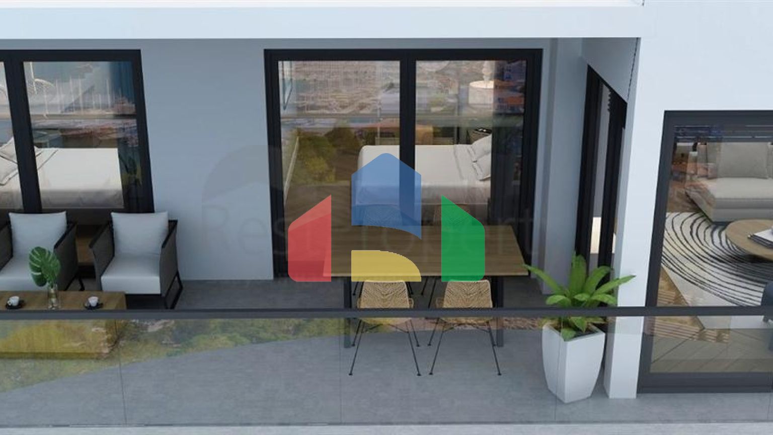 Квартира планировки 2+1 в районе Фетхие