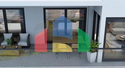 Квартира планировки 2+1 в районе Фетхие