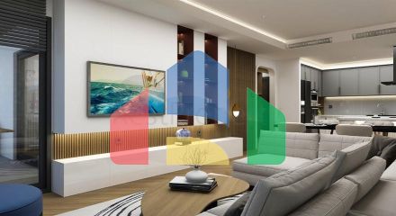 Квартира планировки 2+1 в районе Фетхие