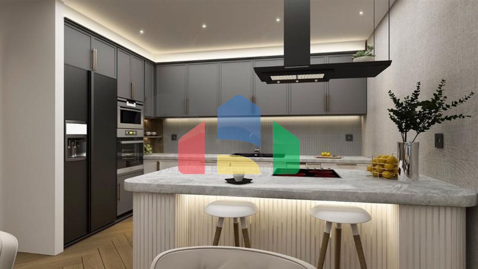 Квартира планировки 2+1 в районе Фетхие