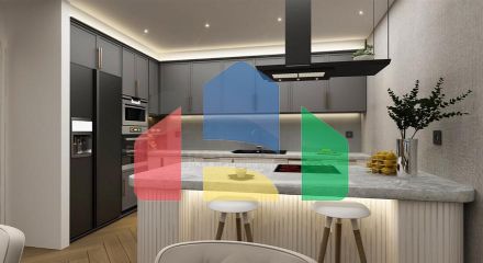 Квартира планировки 2+1 в районе Фетхие